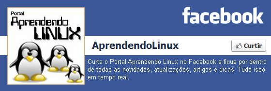 Portal Aprendendo Linux no Facebook Curta o Porta Aprendendo Linux no Facebook